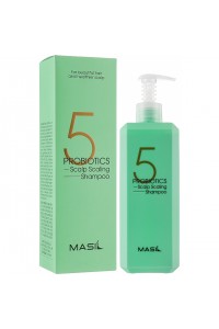 Masil Глубоко очищающий шампунь с пробиотиками 5 Probiotics Scalp Scaling Shampoo